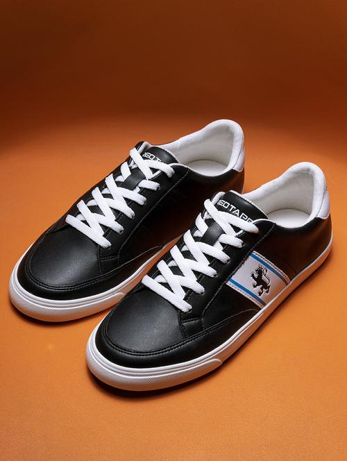 women black lace-up sneaker - 21920092 -  Standard Image - 0