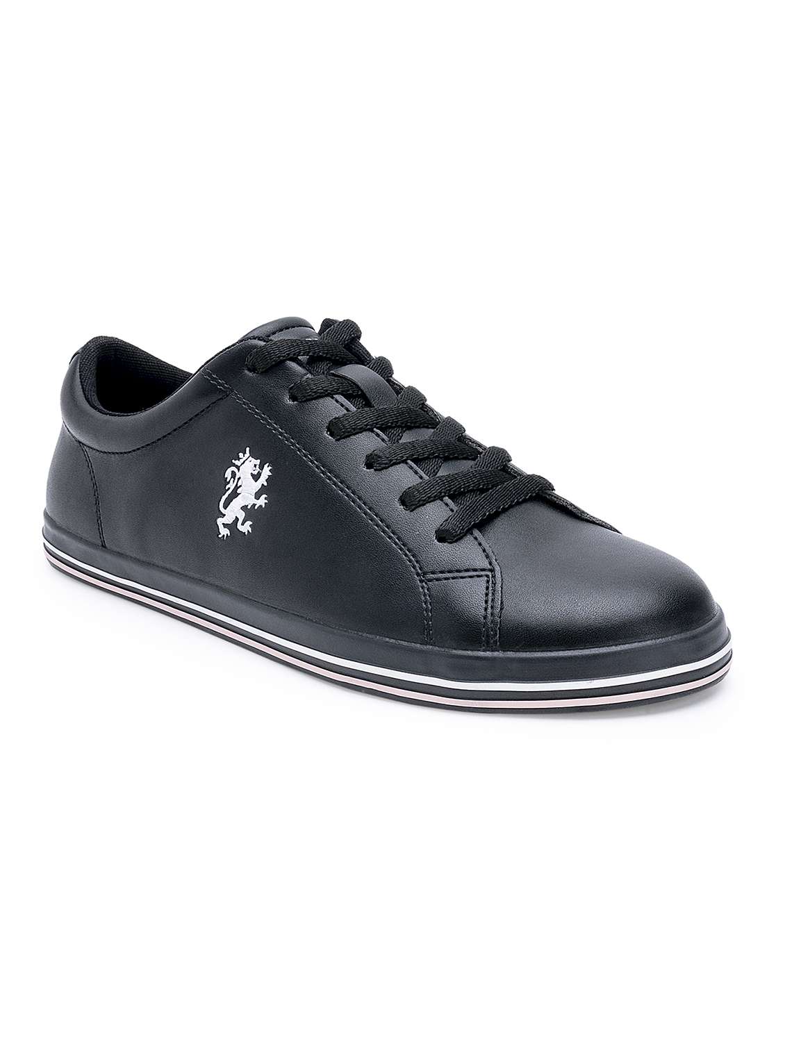 women black lace-up sneaker - 21920094 - Zoom Image - 0