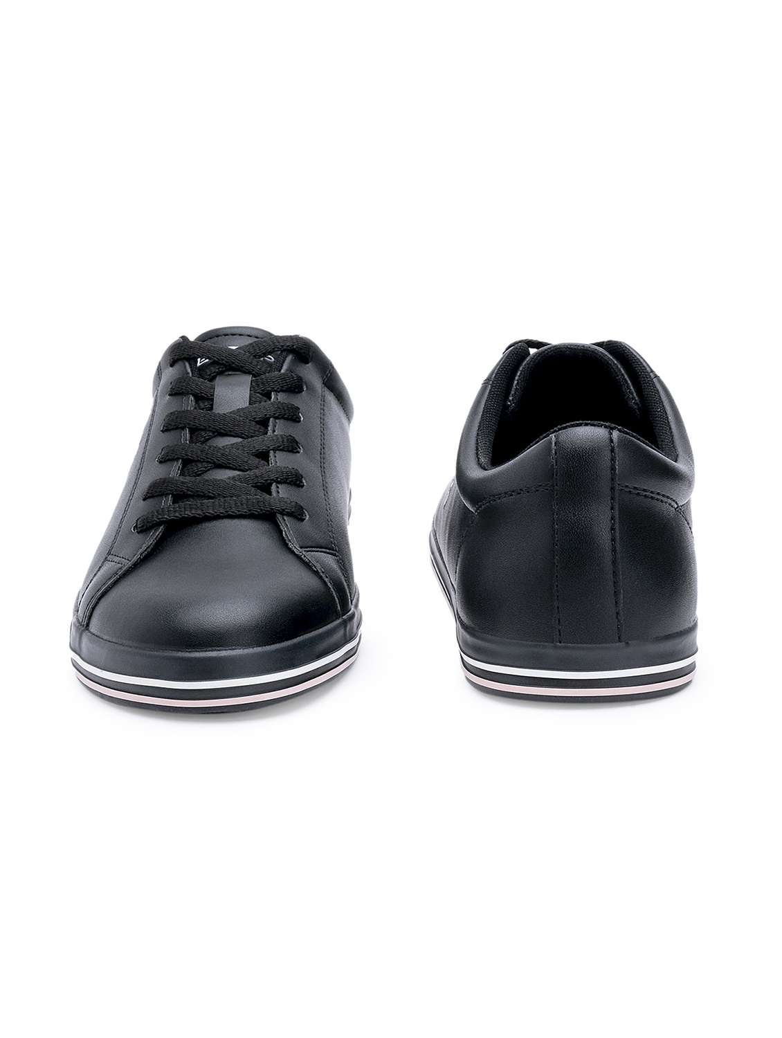 women black lace-up sneaker - 21920094 - Standard Image - 3