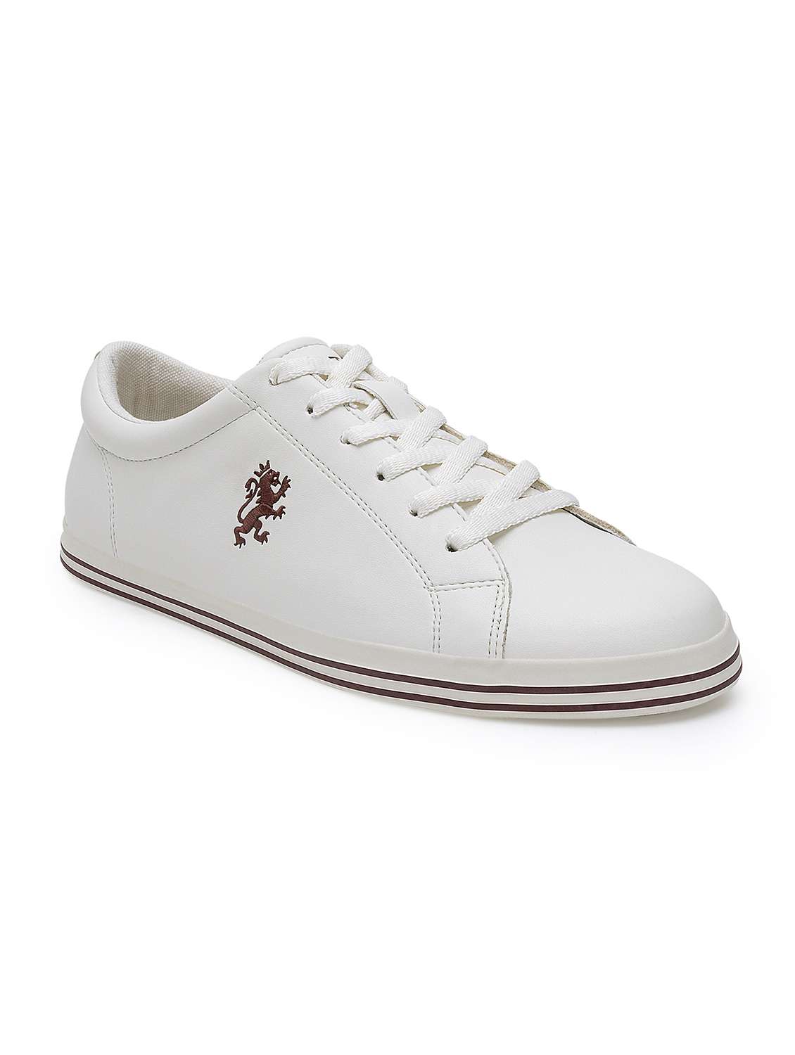 women white lace-up sneaker - 21920095 -  Zoom Image - 0
