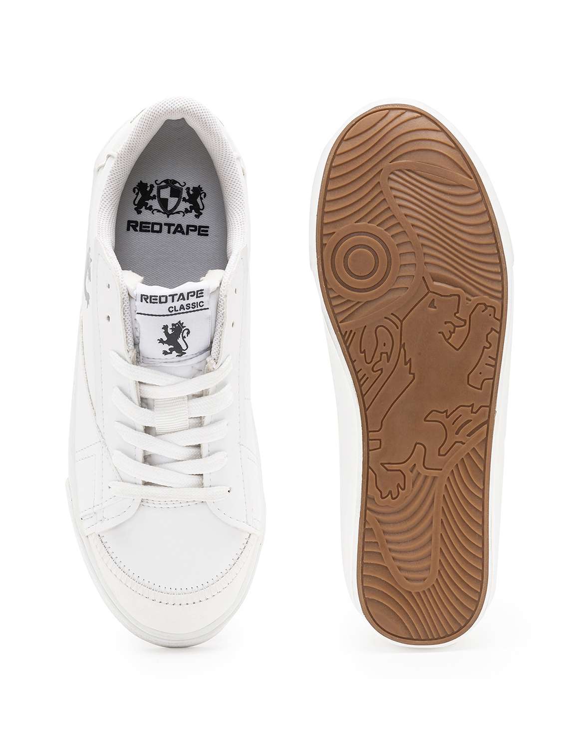 women white lace-up sneaker - 21920105 - Standard Image - 5