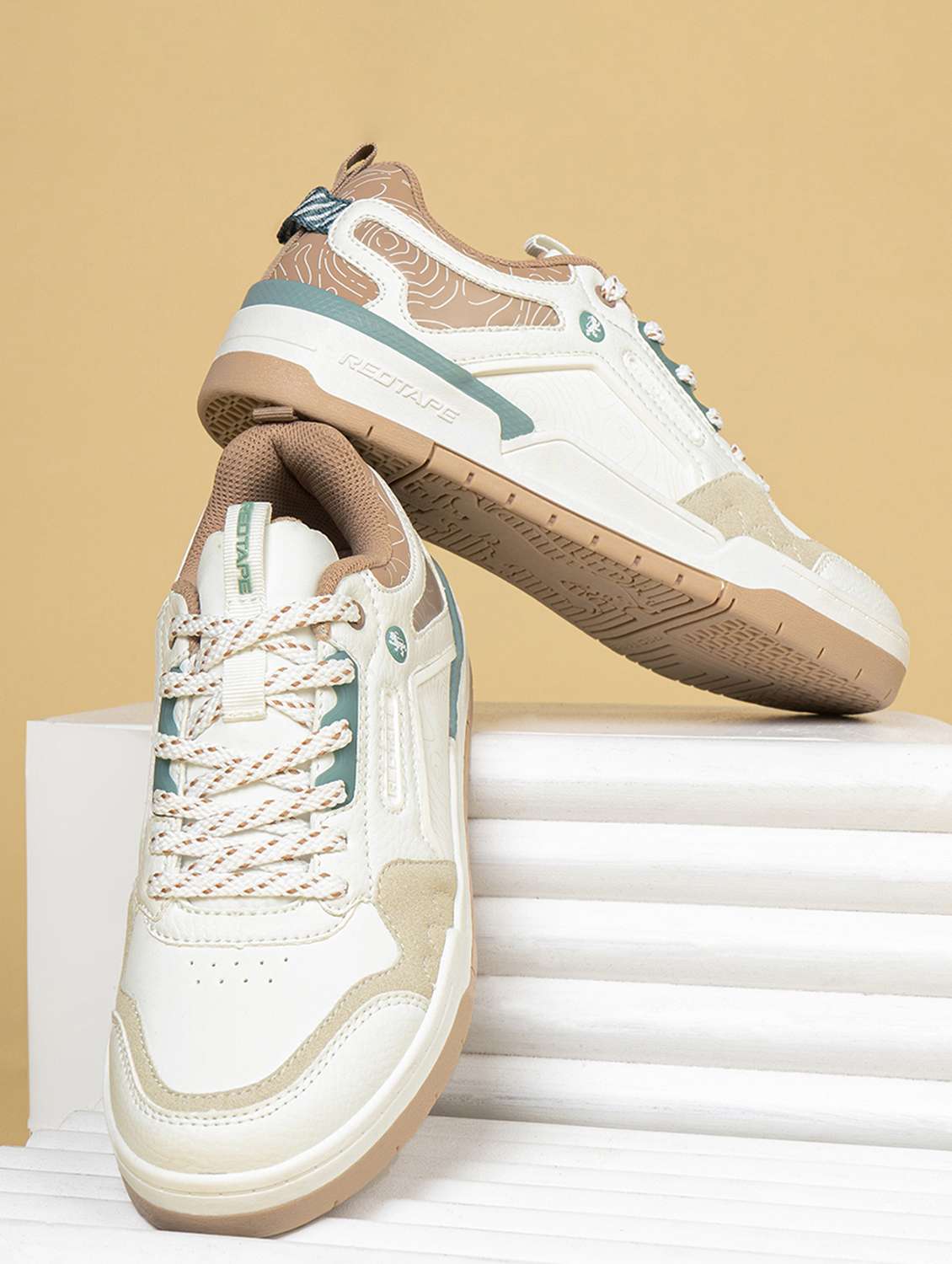 women color block lace-up sneaker - 21920128 -  Zoom Image - 0