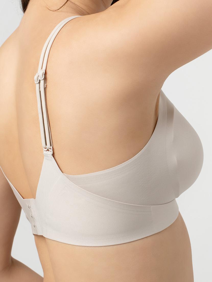 women solid lightly padded t-shirt bra - 21920143 - Standard Image - 3