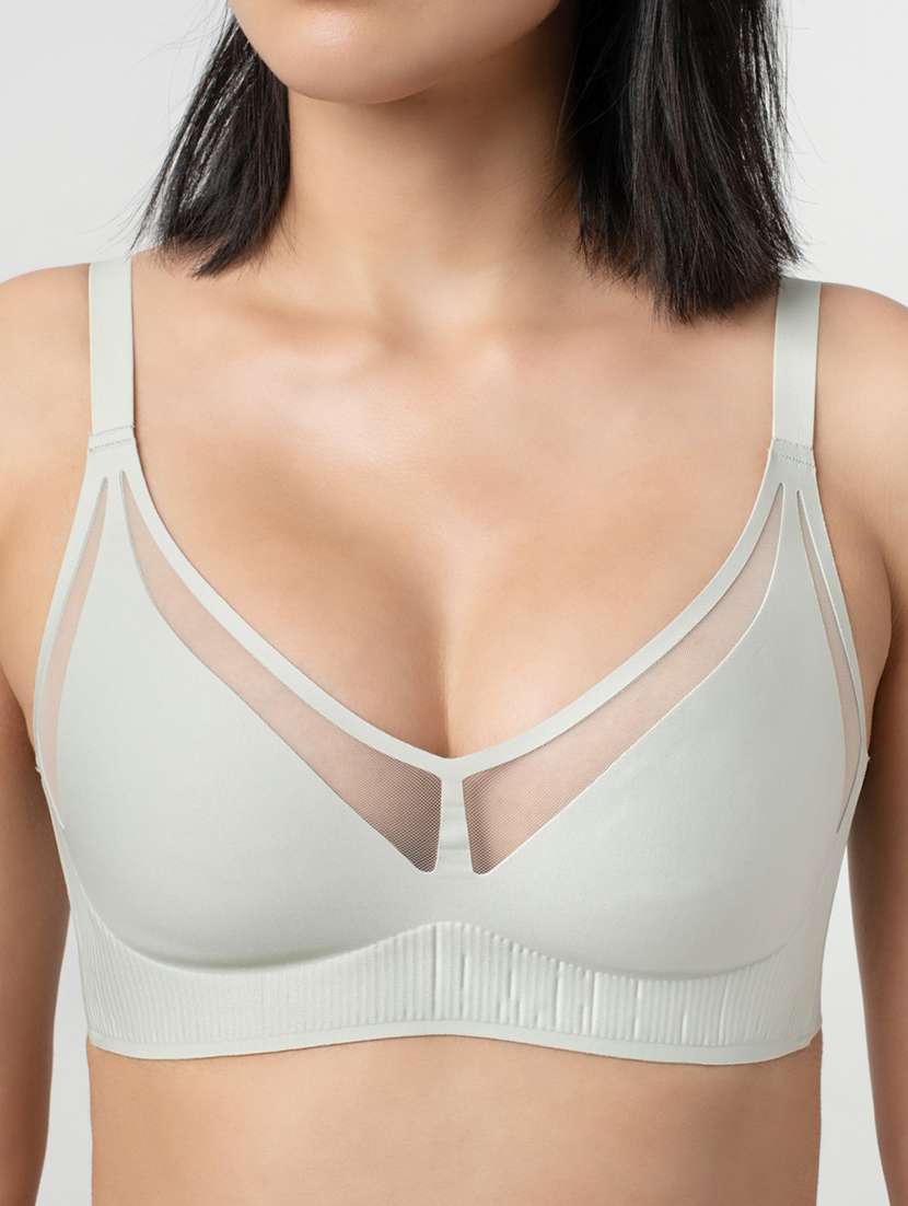 Women Solid Lightly Padded T-shirt Bra - 21920149 -  Standard Image - 3