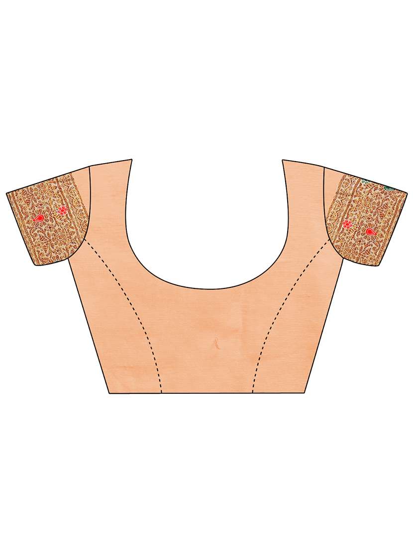 women self design bordered saree with blouse - 21920363 -  Standard Image - 5