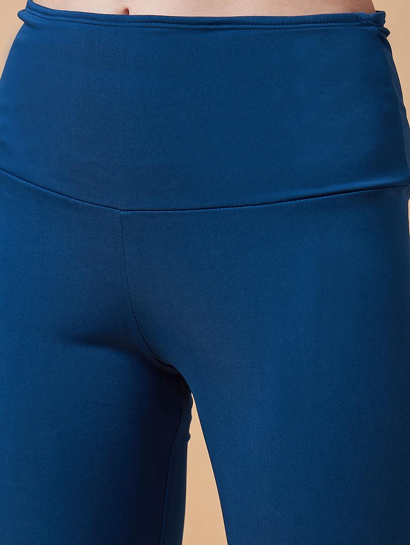 women solid high rise cycling shorts - 21920576 - Standard Image - 3