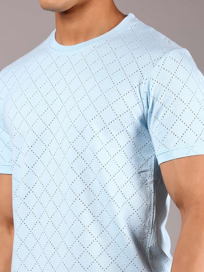 men self design short sleeve regular fit t-shirt - 21921100 -  Standard Image - 3