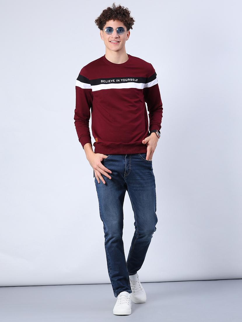 men striped long sleeve regular fit t-shirt - 21922333 - Standard Image - 3
