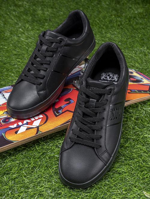 men black lace up sneaker - 21922428 - Standard Image - 0