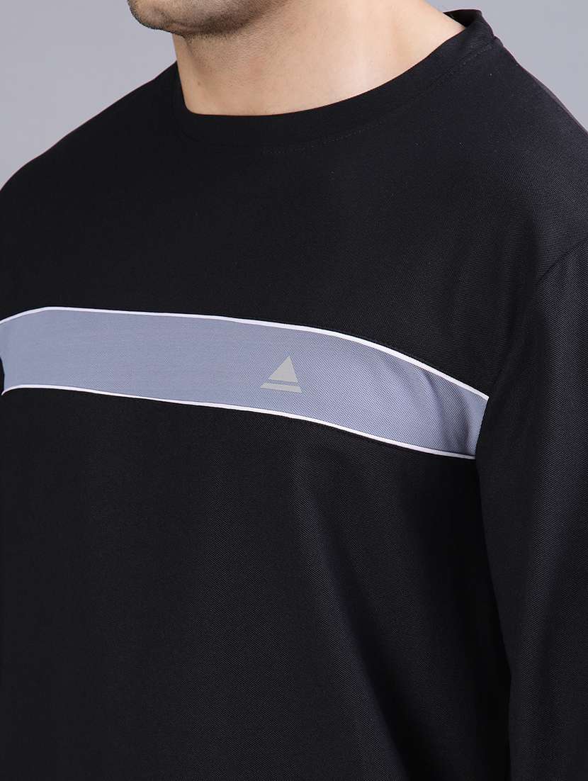 men striped long sleeve regular fit t-shirt - 21922566 -  Standard Image - 3