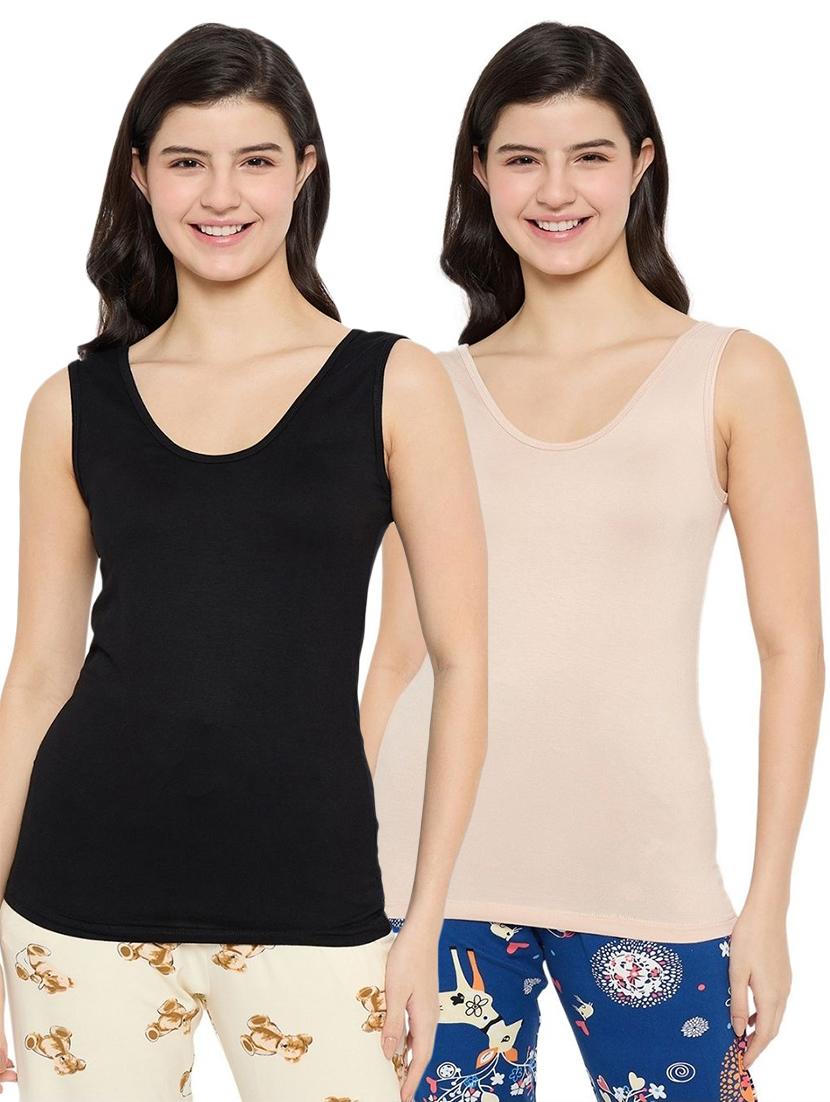 women pack of 2 solid camisole - 21922665 - Zoom Image - 0