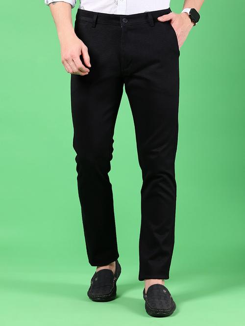 men solid mid rise regular fit chinos  - 21922873 -  Standard Image - 0