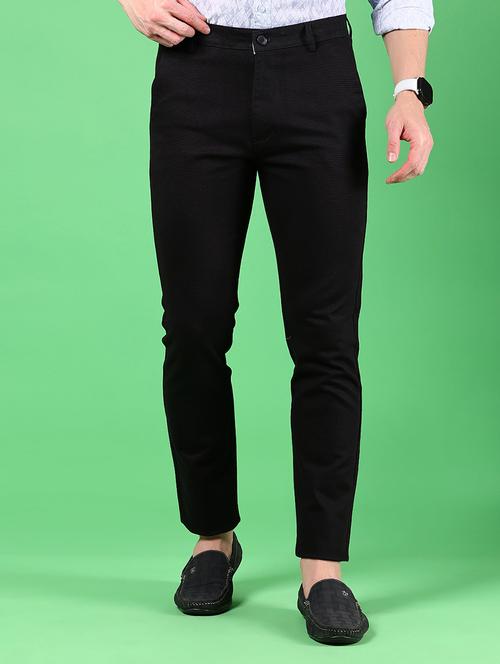 men solid mid rise slim fit chinos  - 21922881 -  Standard Image - 0