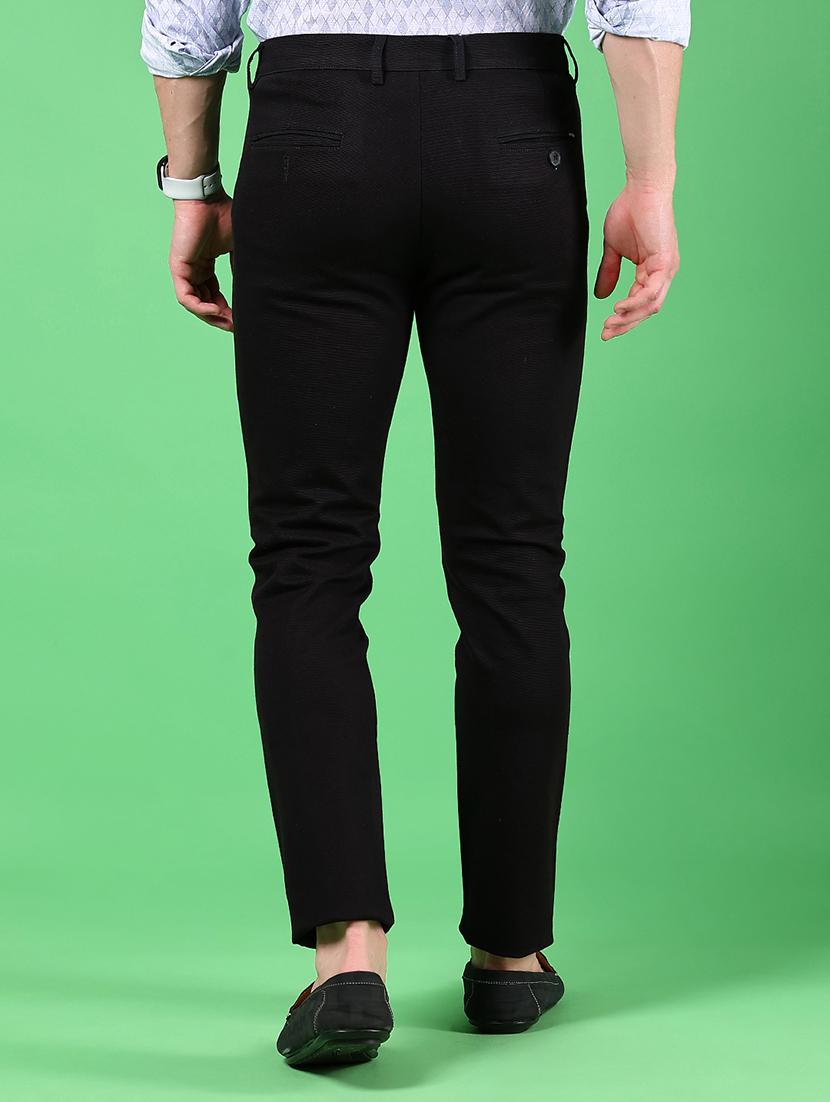 men solid mid rise slim fit chinos - 21922881 - Standard Image - 3