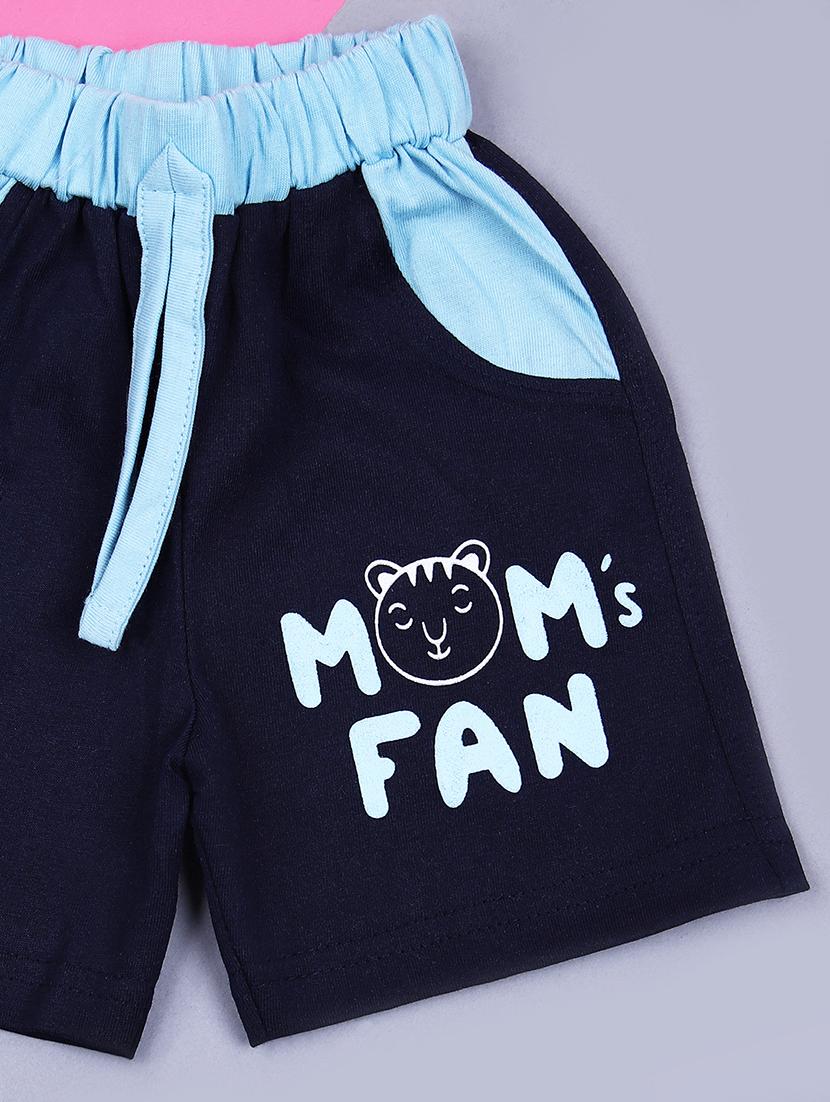kids printed t-shirt and shorts co-ord set - 21923117 - Standard Image - 3