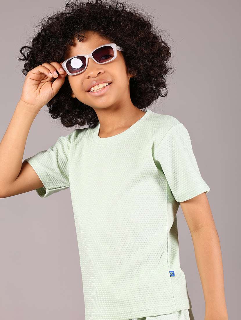boys self design t-shirt & shorts co-ords set - 21923132 - Standard Image - 3