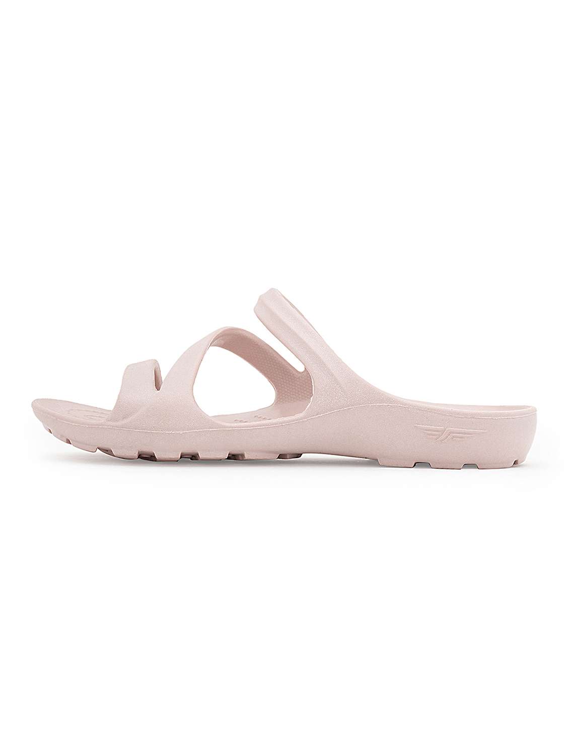 women solid slip on slider - 21923195 - Standard Image - 3
