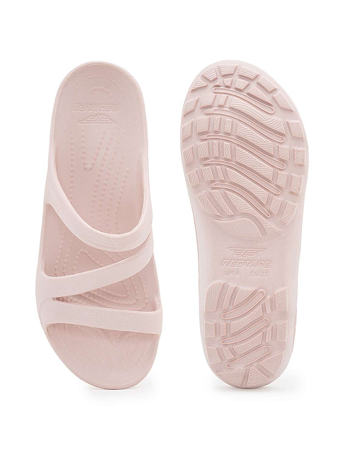 women solid slip on slider - 21923195 - Standard Image - 5