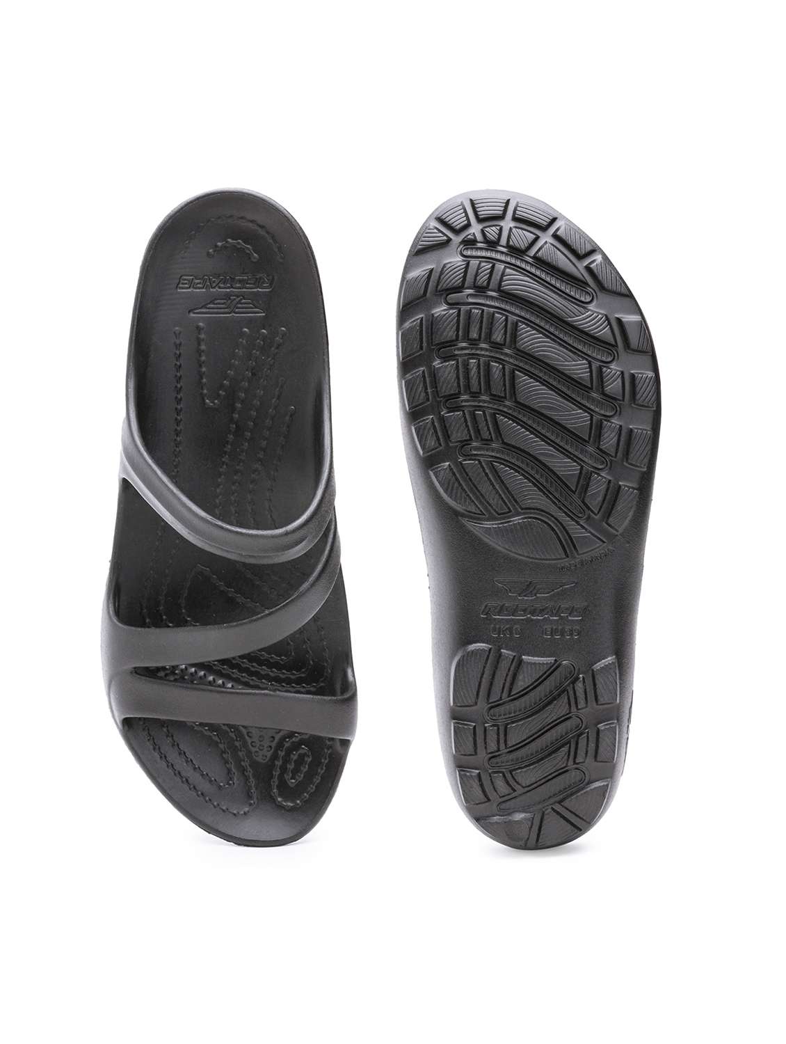 women solid slip on slider - 21923220 - Standard Image - 5