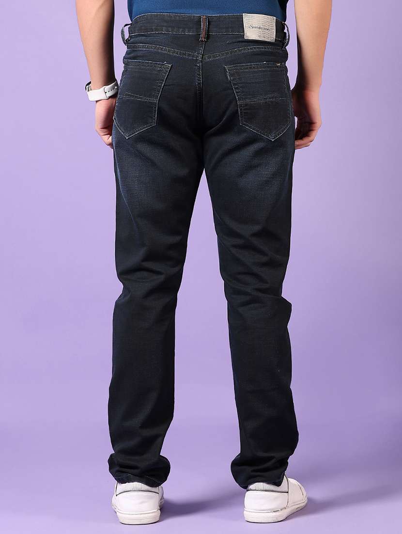 men solid mid rise slim fit jean - 21923340 -  Standard Image - 3