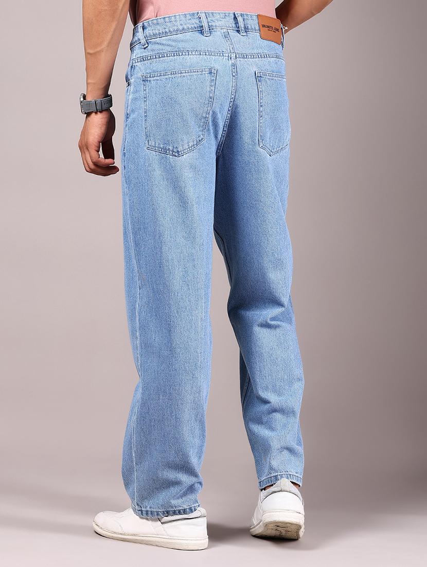 men solid mid rise straight fit jean - 21923351 - Standard Image - 3