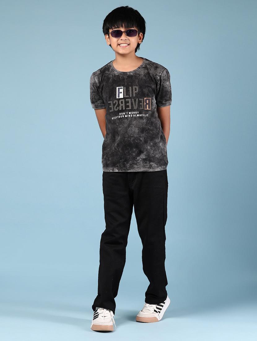 boys printed short sleeves t-shirt - 21923504 - Standard Image - 5