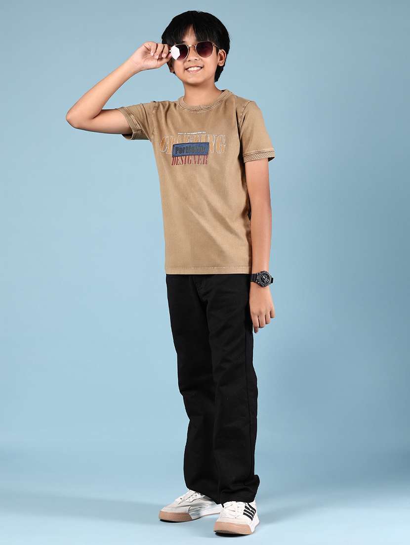 boys printed short sleeves t-shirt - 21923509 -  Standard Image - 5