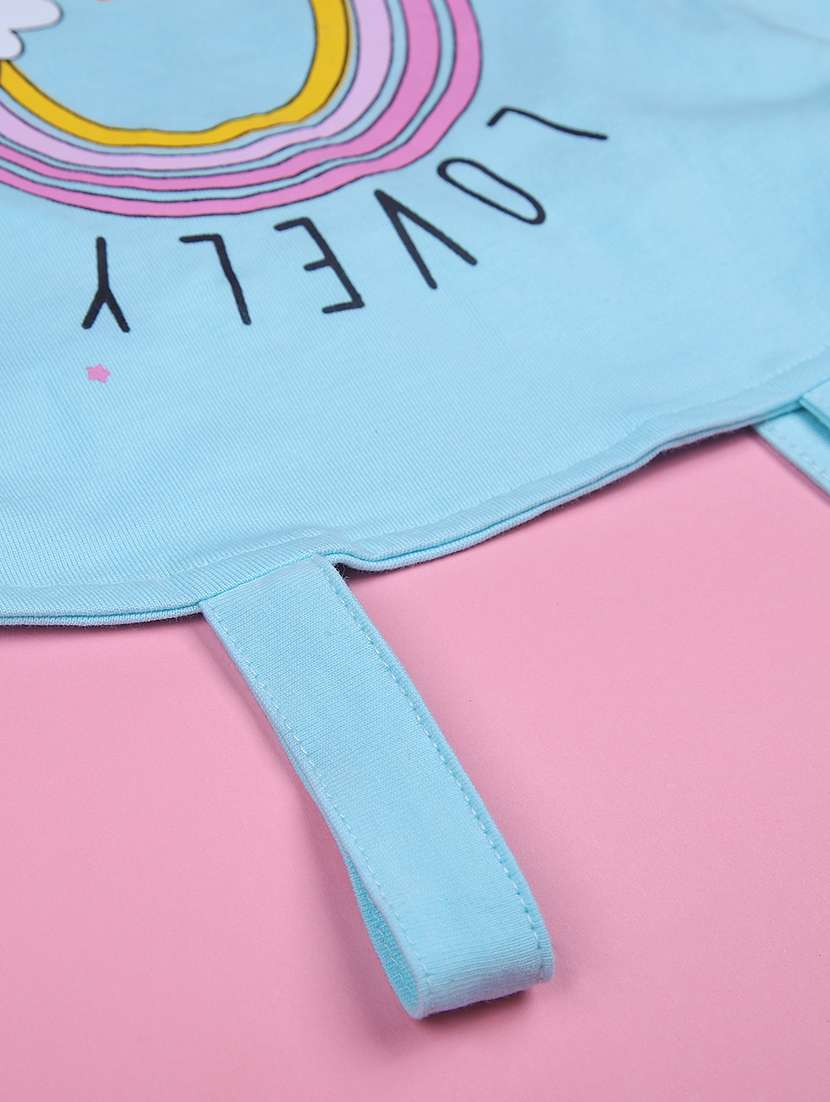 girls printed sleeveless skirt top set - 21923814 -  Standard Image - 5