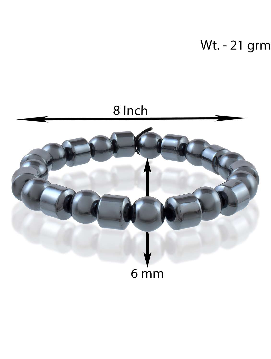 women silver beaded bracelet - 21923883 -  Standard Image - 3
