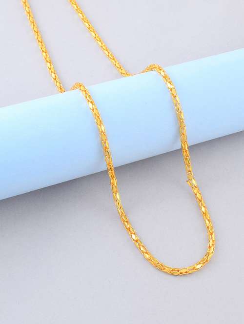gold plated brass chain for men - 21923889 -  Standard Image - 0