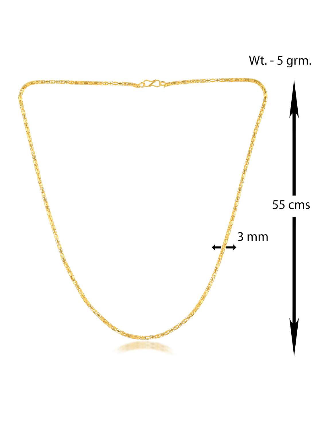 gold plated brass chain for men - 21923889 -  Standard Image - 3