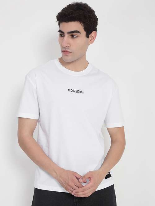 men solid short sleeves loose fit t-shirt - 21923912 -  Standard Image - 0