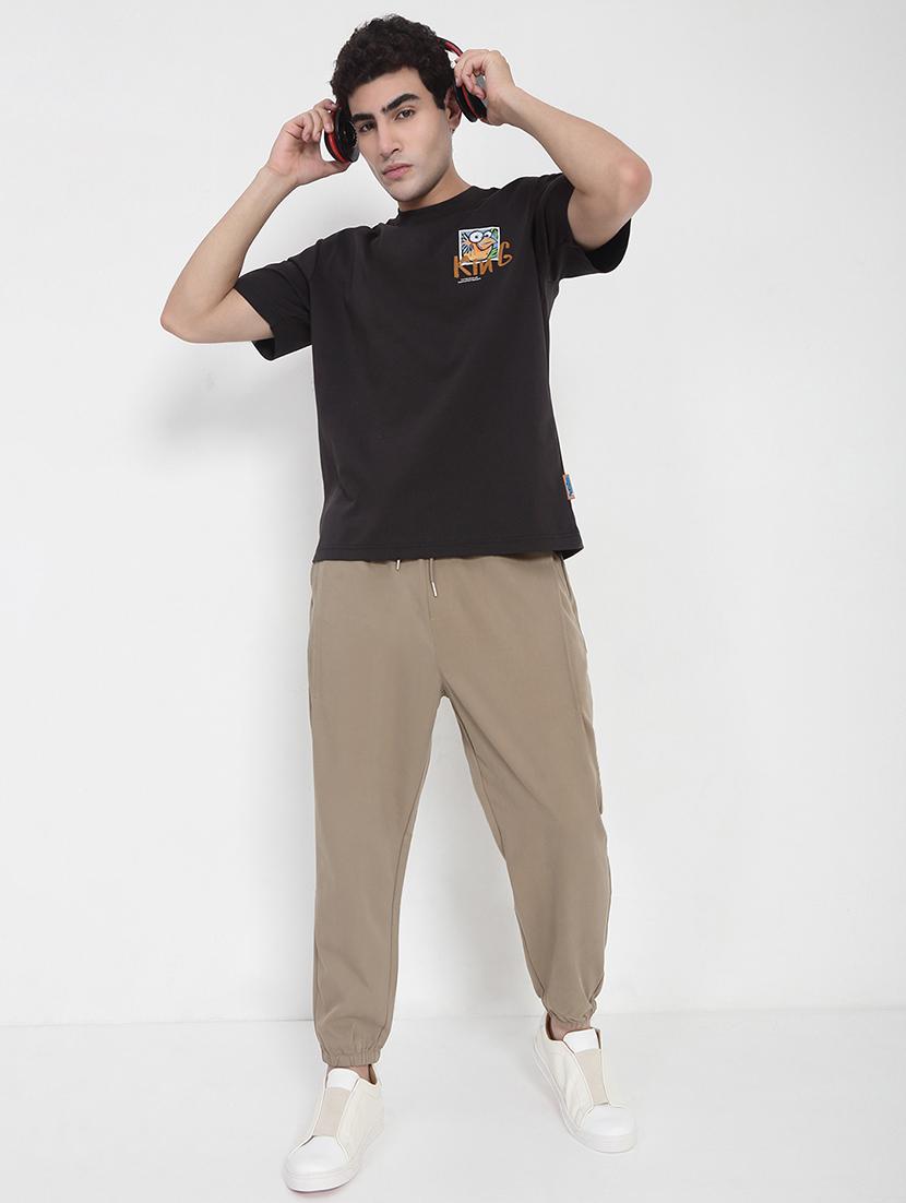 men printed short sleeves loose fit t-shirt - 21923915 - Standard Image - 5
