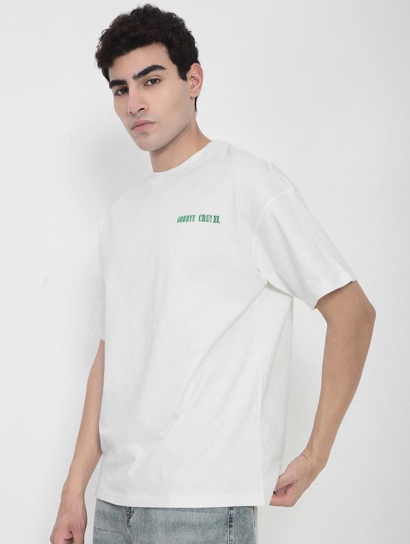 men printed short sleeves loose fit t-shirt - 21923917 - Standard Image - 3