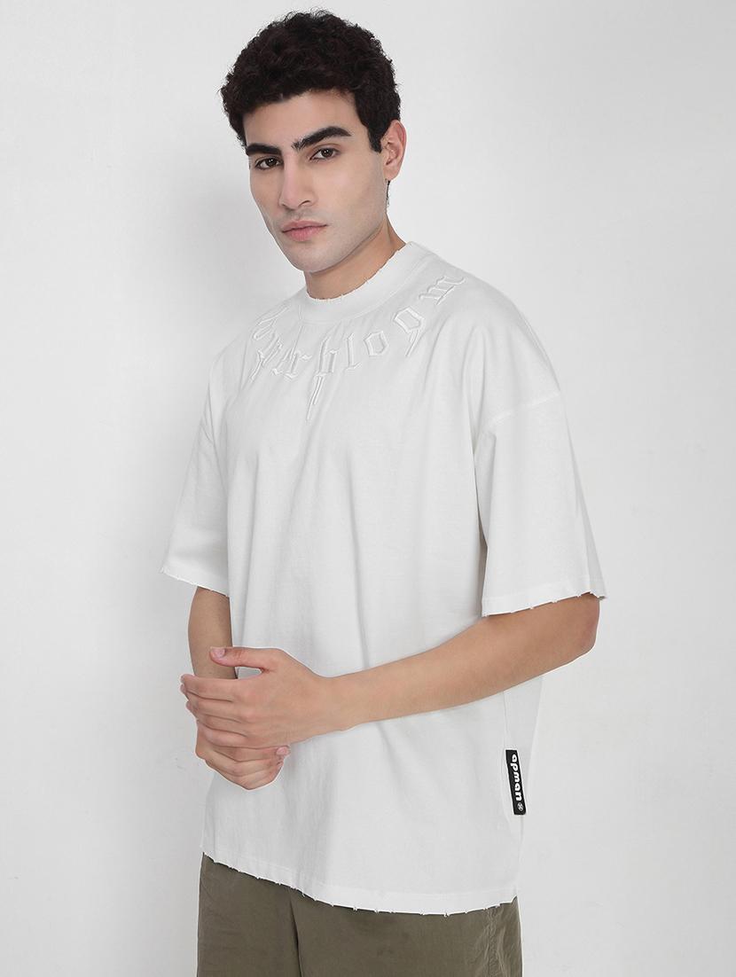 men solid short sleeves loose fit t-shirt - 21923918 - Standard Image - 3