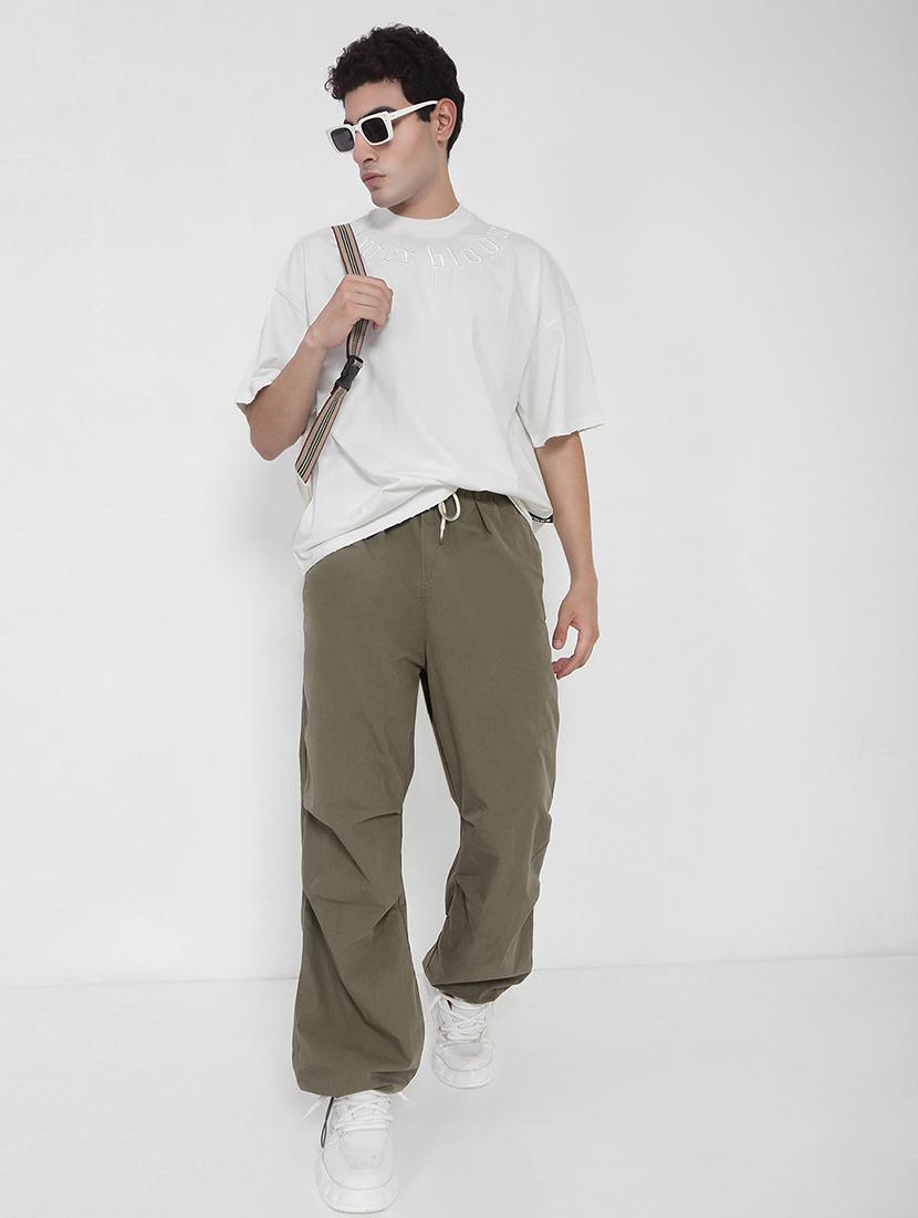men solid short sleeves loose fit t-shirt - 21923918 - Standard Image - 5
