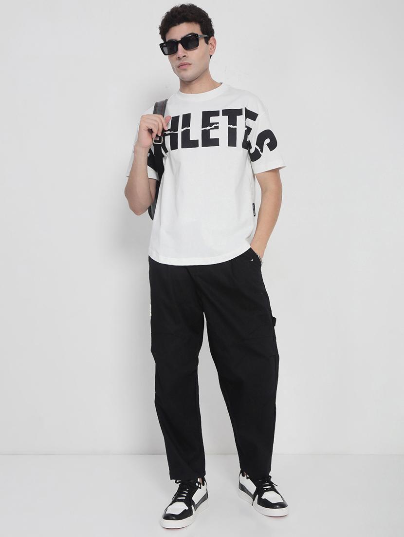 men printed short sleeves loose fit t-shirt - 21923921 - Standard Image - 5