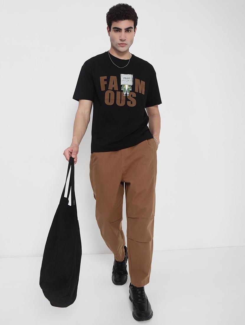 men printed short sleeves loose fit t-shirt - 21923924 - Standard Image - 5