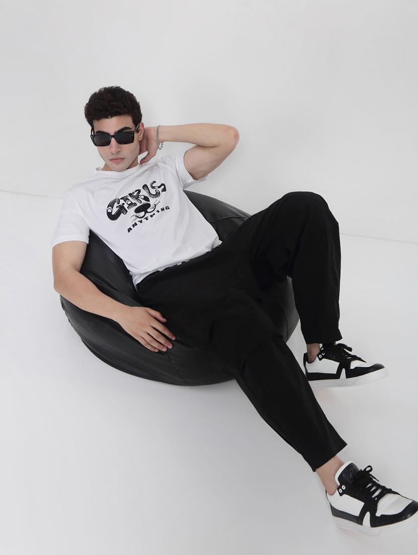 men printed short sleeves loose fit t-shirt - 21923927 - Standard Image - 5