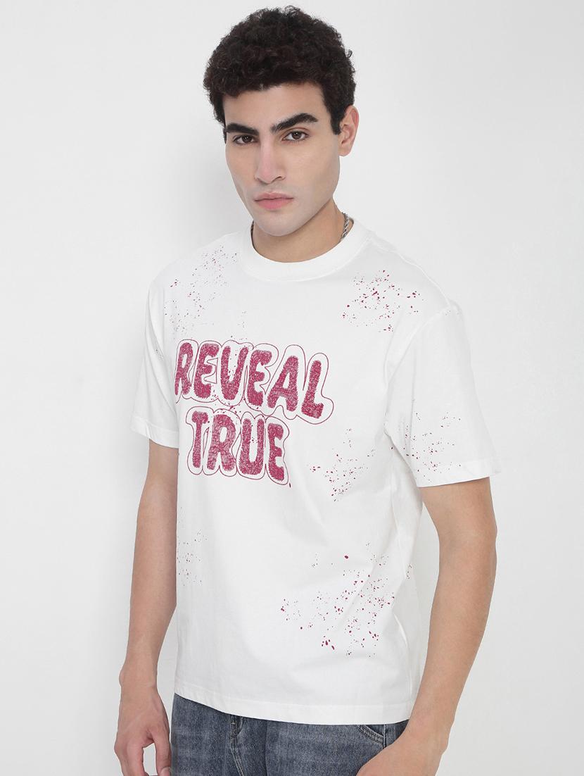men printed short sleeves regular fit t-shirt - 21923930 - Standard Image - 3