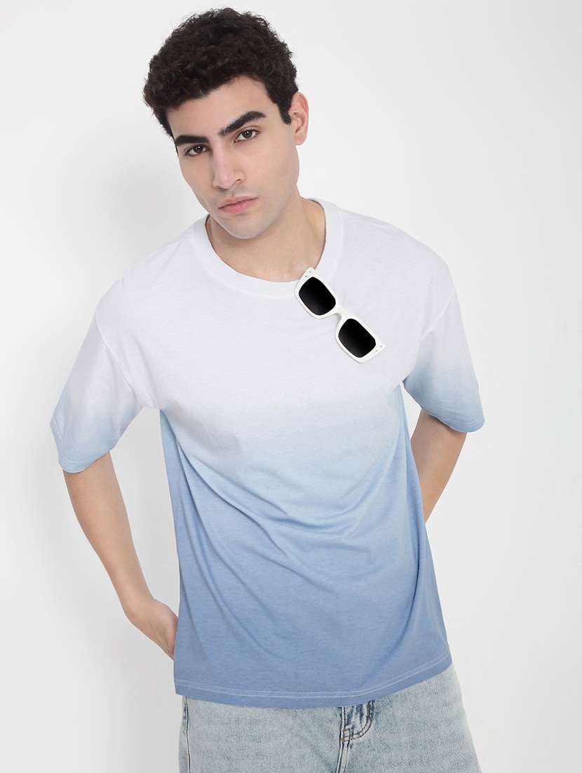 men printed short sleeves loose fit t-shirt - 21923933 -  Zoom Image - 0