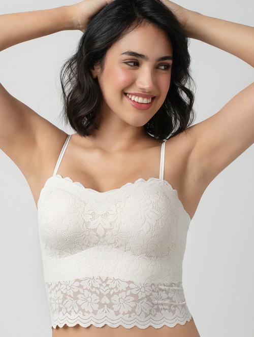women lightly padded lace bralette - 21924031 -  Standard Image - 0