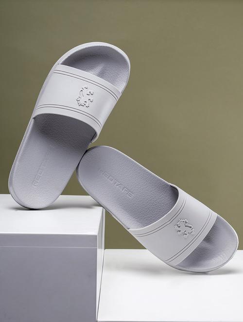 men open toe slip on slider - 21924143 - Standard Image - 0