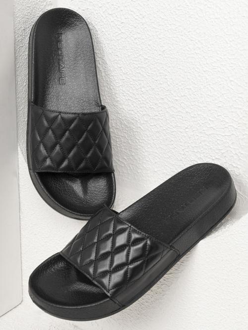 men open toe slip on slider - 21924174 - Standard Image - 0