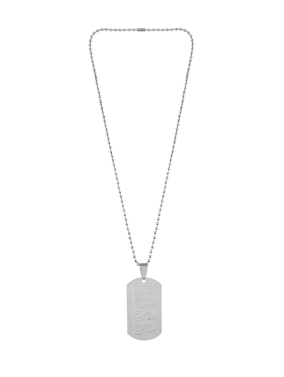stainless steel boss cut out pendant - 21924452 -  Standard Image - 3
