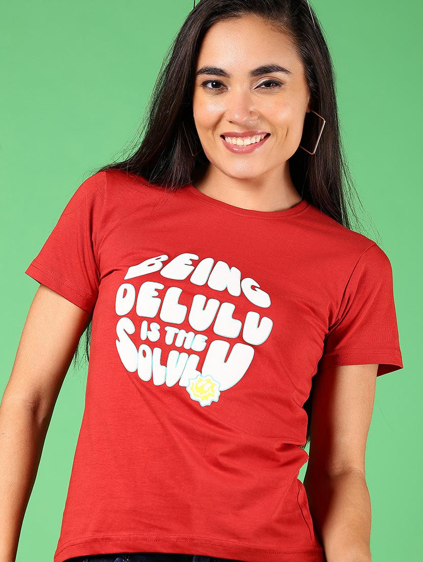 women typographic short sleeve t-shirt - 21924528 - Standard Image - 3