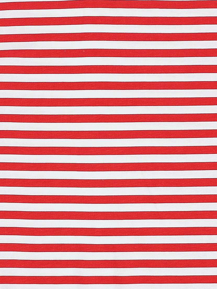 girls striped round neck tee - 21924744 -  Standard Image - 3