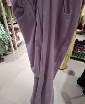 light purple twill trouser - 21924802 - Standard Image - 0