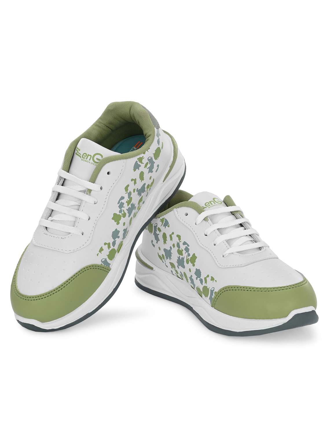 women color block lace-up casual shoe - 21925066 -  Standard Image - 3