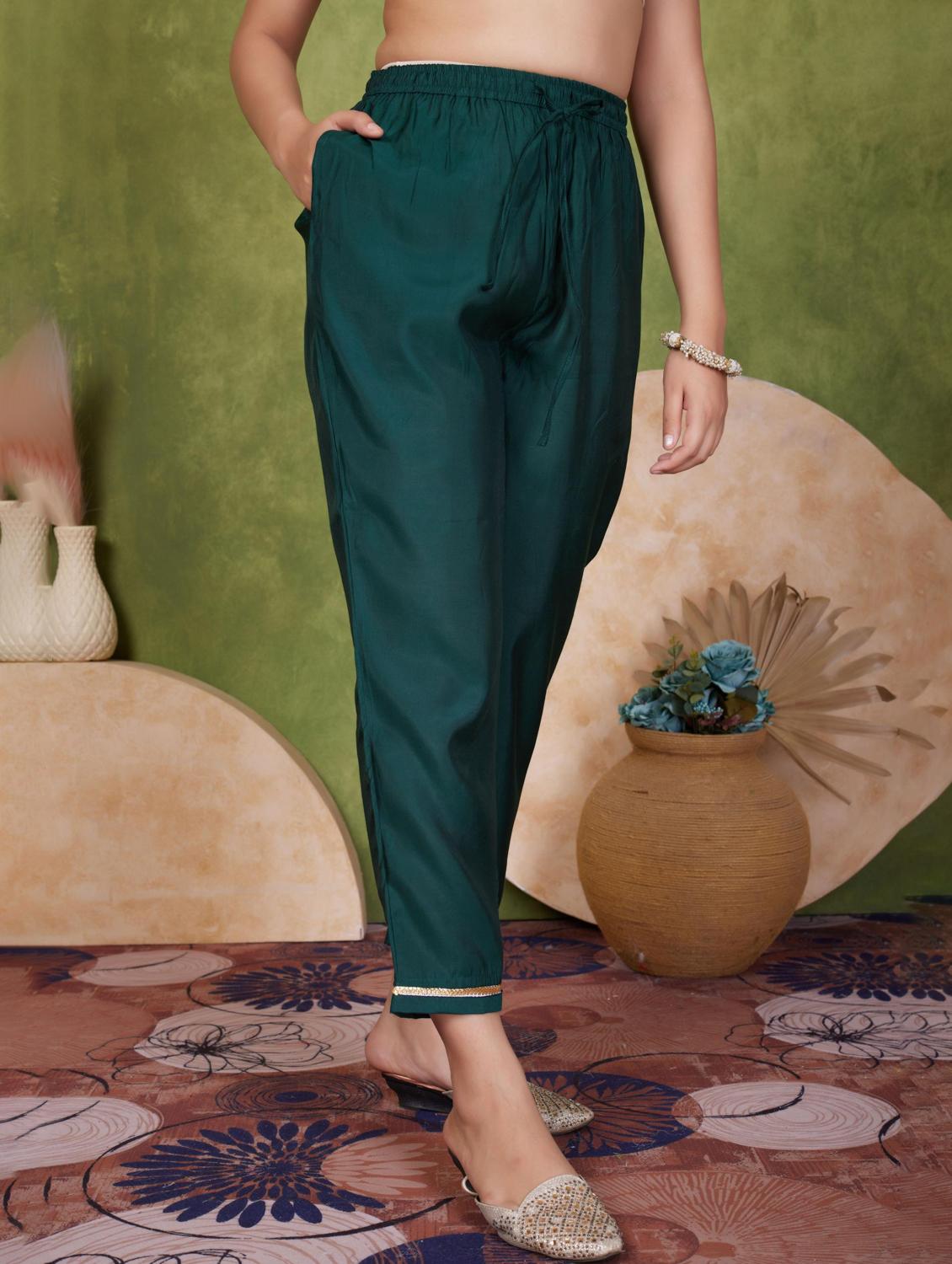 women three quarter sleeve kurta pant with dupatta set - 21925262 - Standard Image - 3